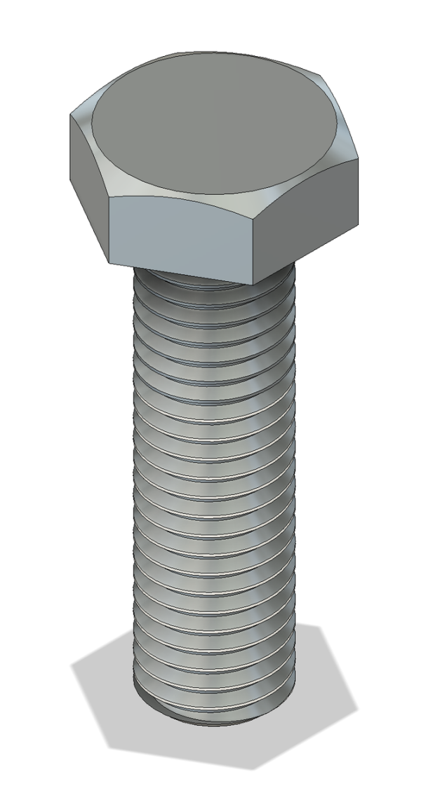 Tornillo DIN 933 8.8 zincado