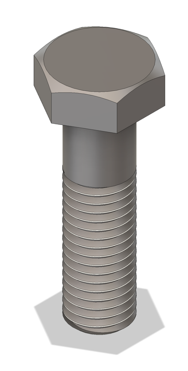 Tornillo DIN 931 inoxidable A2