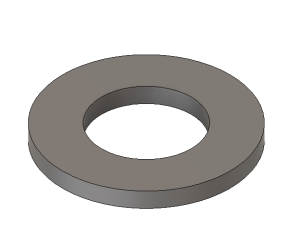 Arandela plana DIN 125 inoxidable A4