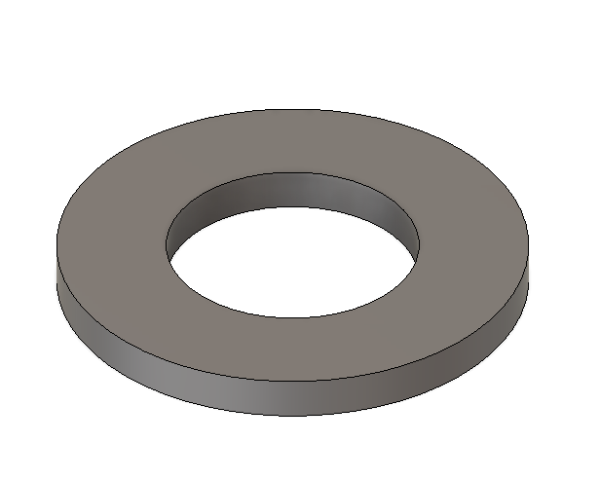 Arandela plana DIN 125 inoxidable A4