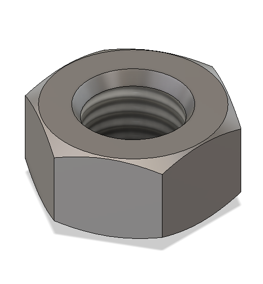 Tuerca hexagonal DIN 934 inoxidable A2